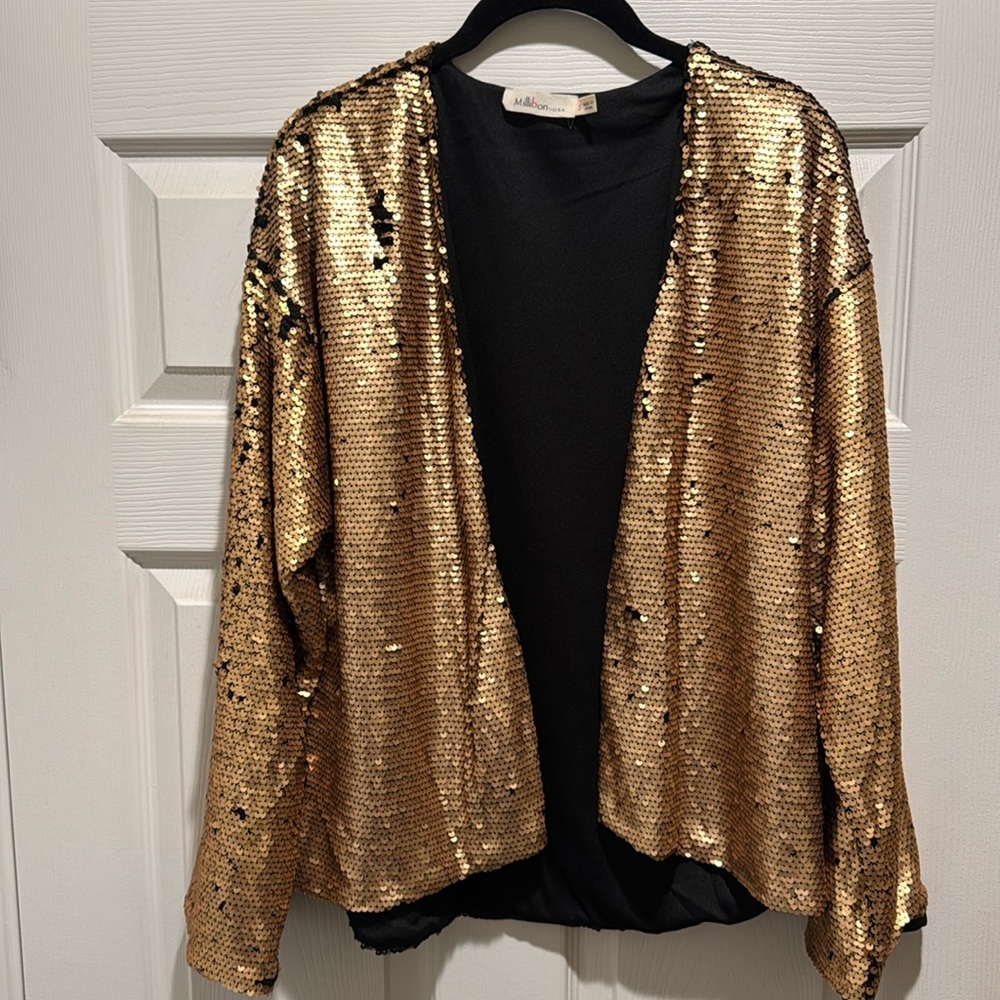Sequin jacket